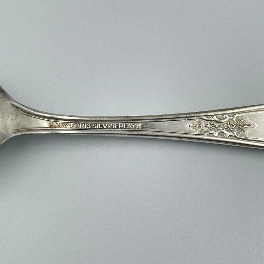 1929 LADY DORIS Silver Plate PRINCESS 6